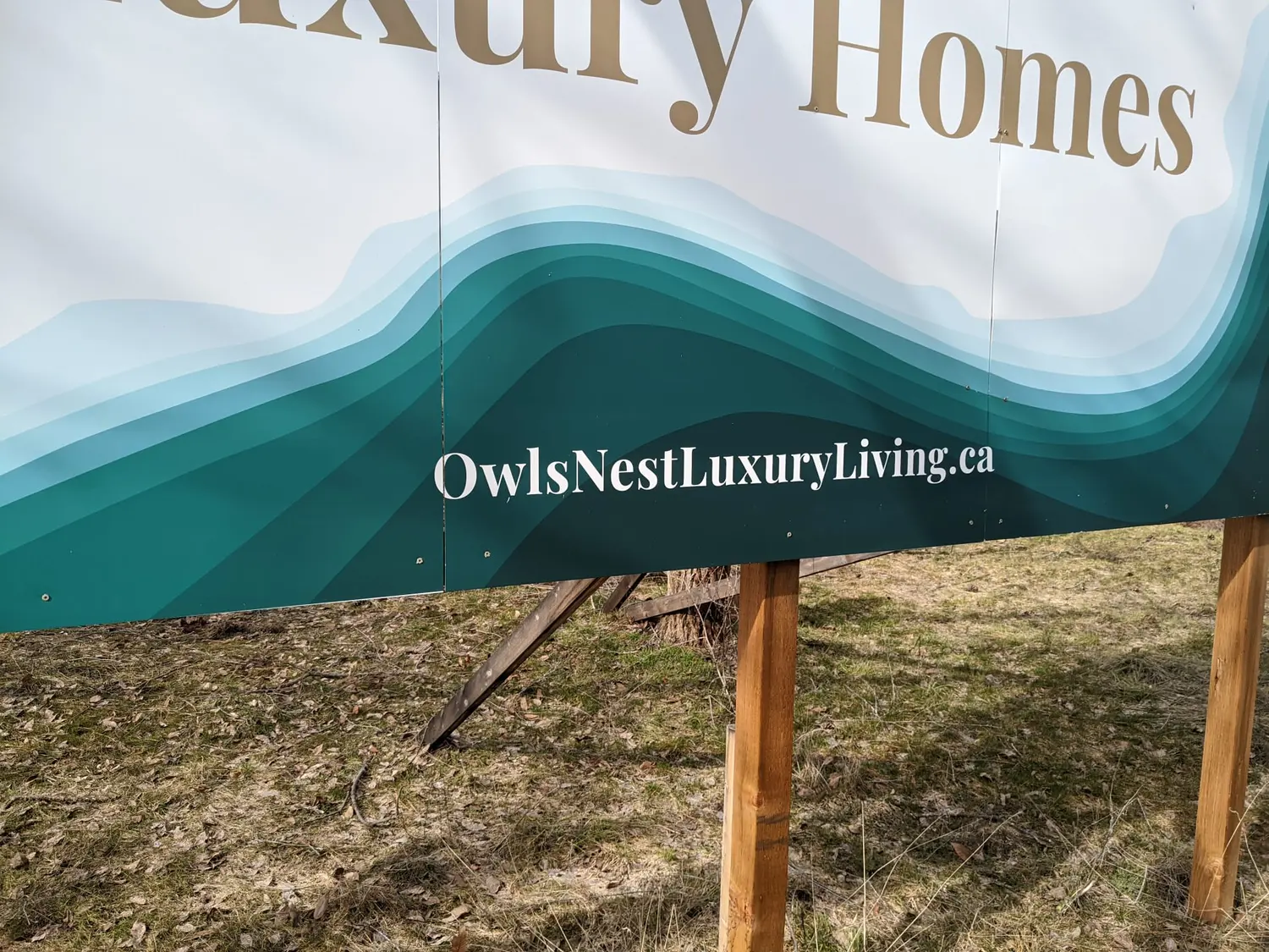 KingTek site clearing for the Owls Nest Luxury Living home development near Kelowna
